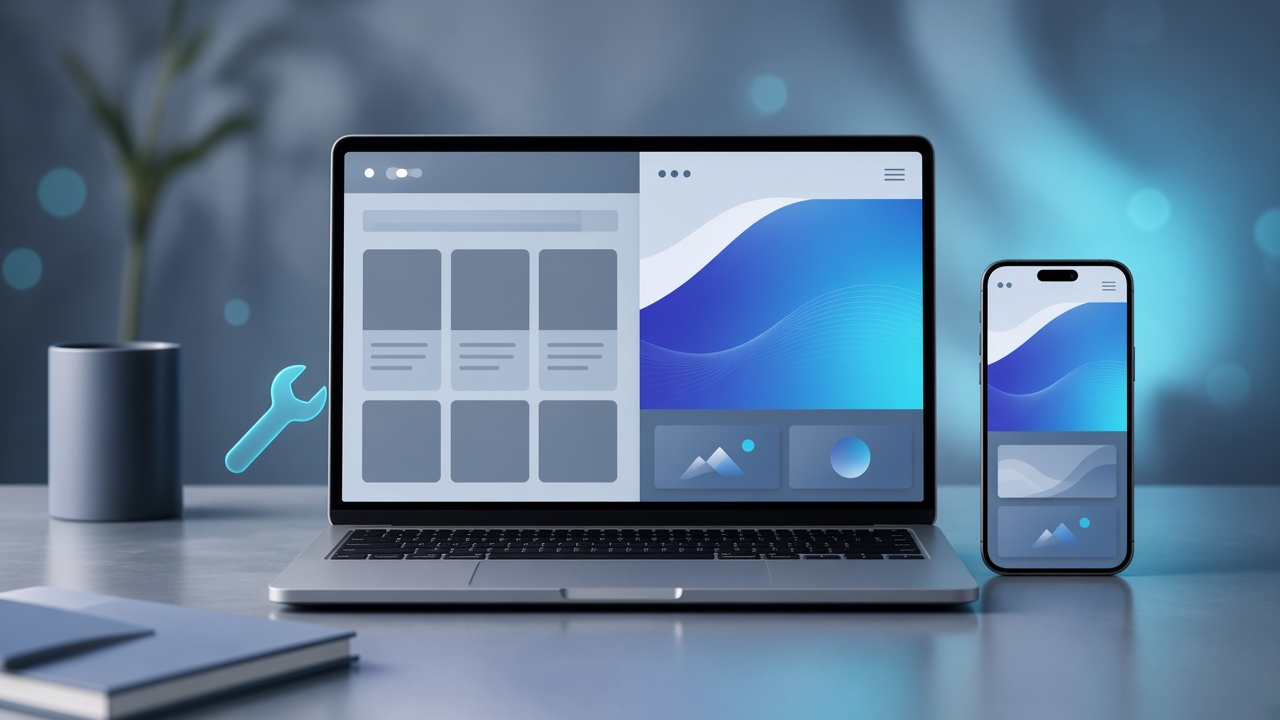Illustration refonte et maintenance de site web